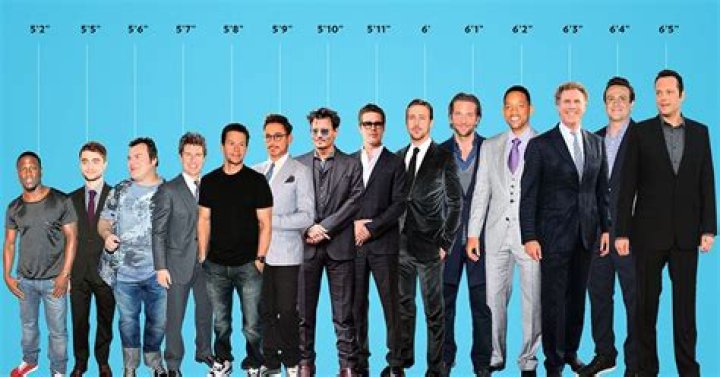 6ft 6 ½ Celebrity Males