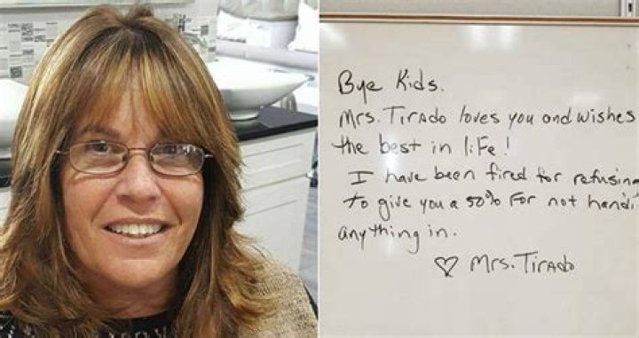 Teacher Diane Tirado Fired After She Gave Students Zeros For Not Doing Work