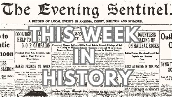 This Week In History News, May 9
